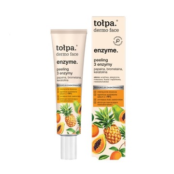 TOŁPA PEELING DO TWARZY 3 ENZYMY SEBIO