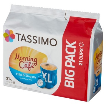 TASSIMO Jacobs Morning Cafe MILD XL 21 капсула