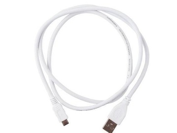 Gembird CCP-MUSB2-AMBM-W-1M кабель microUSB 1,8м