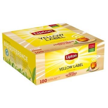 Чай Lipton Yellow Label 100 шт.