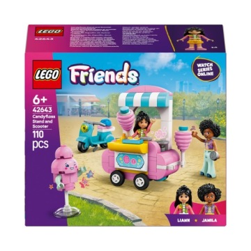 LEGO(R) FRIENDS 42643 Подставка для сладостей и скейт
