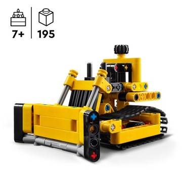 LEGO TECHNIC 42163 Бульдозер для специальных задач