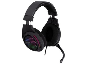 TRACER GAMEZONE Наушники Alligator RGB с радужной светодиодной подсветкой