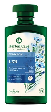 HERBAL CARE SZAMPON DO WŁ. SUCHYCH i ŁAMLIWYCH LEN