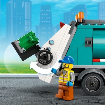 LEGO CITY 60386 Грузовик для переработки мусора — мусоровоз