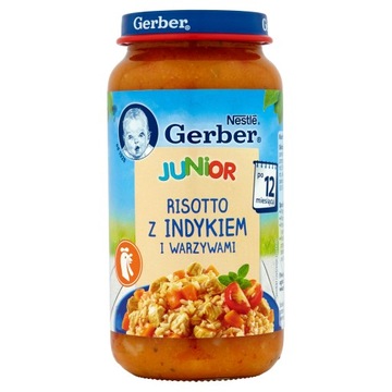 Gerber Risotto z indykiem i warzywami dla dzieci p