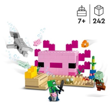 LEGO Minecraft 21247 Дом Аксолотля