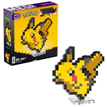 Набір конструктора POKEMON PIKACHU PIXEL ART 400 ел. HTH74