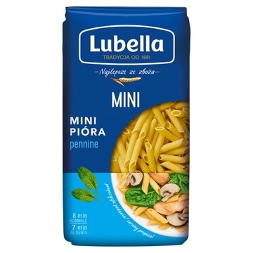 Паста Lubella Pennine мини перья 400 г