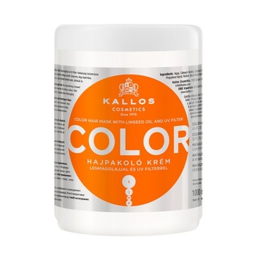 KALLOS MASKA DO WŁOSÓW FARBOWANYCH COLOR 1000ML