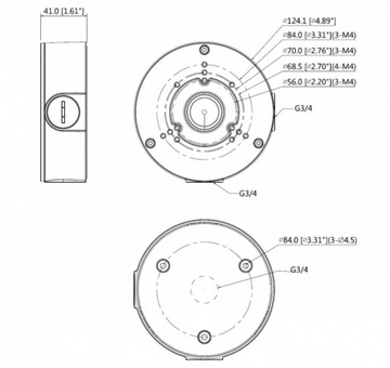 UCHWYT KAMERY PFA130-E DAHUA