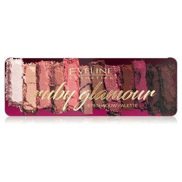 Eveline Paleta 12 cieni do powiek Ruby Glamour 12g