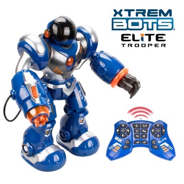 ROBOT XTREM BOTS ELITE TROOPER обучается программированию