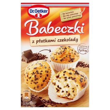 Babeczki z płatkami czekolady Dr. Oetker 300 g