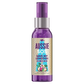 AUSSIE SOS Save My Lengths! Olejek do włosów 100 ml