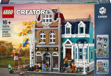 LEGO Creator Expert 10270 Трехэтажный книжный магазин Многоквартирный дом Модульное здание