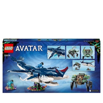 Кирпичи LEGO Аватар 75579 Паякан Тулкун и моховой краб
