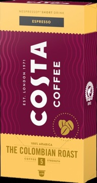 Kapsułki do Nespresso Costa Coffee The Colombian Roast 10 szt. Oryginał !!!