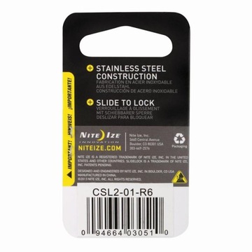 Karabinek Nite Ize Slidelock Carabiner #2