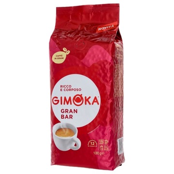 Kawa ziarnista mieszana Gimoka Gran Bar 1000 g