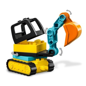 LEGO DUPLO 10931 — ГРУЗОВИК И ГУСЕНИЧНЫЙ ЭКСКАВАТОР