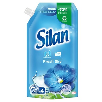 Silan Fresh Sky Płyn do zmiękczania tkanin 594 ml (54 prania)