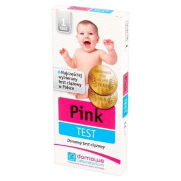 РОЗОВЫЙ ТЕСТ НА БЕРЕМЕННОСТЬ Sensitive Hydrex Polish Polish Home Laboratory
