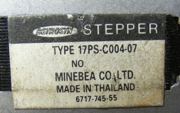 Silnik krokowy 17PS-C00-07 ASTROSYN MINEBEA [M1-FL
