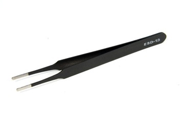 PINCETA PĘSETA ELEKTRONIKA ESD 115mm SZEROKA