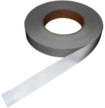 СВЕТООТРАЖАЮЩАЯ ЛЕНТА ДЛЯ ПРИШИВАНИЯ ПОЛОСОК, ХОРОШО ВИДИМЫХ НА ОДЕЖДЕ 20мм