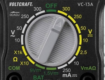 VOLTCRAFT TILT METER АНАЛОГОВЫЙ ЭЛЕКТРОННЫЙ МУЛЬТИМЕТР VC13A