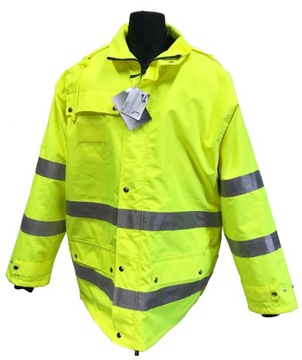 Kurtka robocza odblaskowa 3w1 rozmiar XXL - NOWA