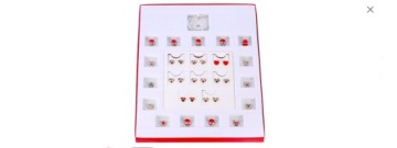 АДВЕНТ-КАЛЕНДАРЬ БРАСЛЕТ ЮВЕЛИРНЫЕ УКРАШЕНИЯ ПОДАРОК