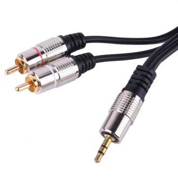KABEL JACK 3,5mm ST./2xRCA 5,0m JLM B...