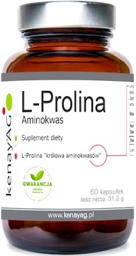 KENAY L-PROLINA CZYSTA AMINOKWAS 520MG 60KAPS