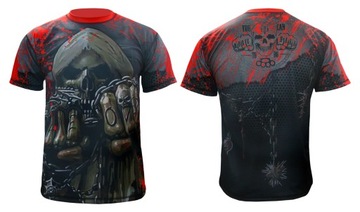 Koszulka MMA na walkę, treningowa, wentylowana AG+
