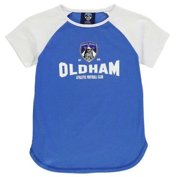 H3861 NOWA KOSZULKA T-SHIRT JUNIOR OLDHAM 7/8 LAT