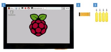 Сенсорный ЖК-экран 4,3 дюйма DSI для Raspberry Pi