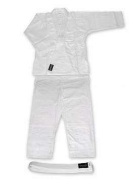 КИМОНО ДЛЯ ДЗЮДО 450г С ПОЯСОМ EVOLUTION 120 см