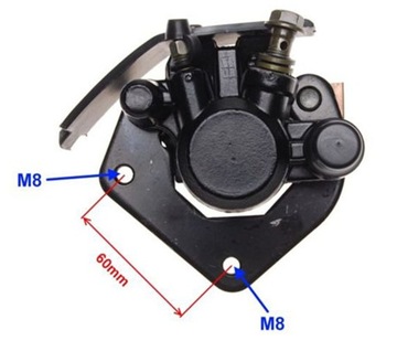 ТОРМОЗНОЙ СУППОРТ ПЕРЕДНИЙ SUZUKI GN125 GN 125 4T NF41A