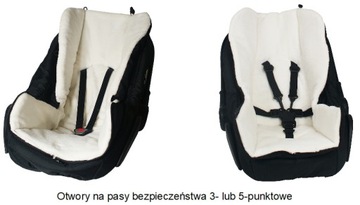 ŚPIWOREK DO NOSIDEŁKA SAMOCHODOWEGO ORION STS