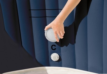 Светодиодный светильник для SPA Jacuzzi, разноцветный INTEX 28503