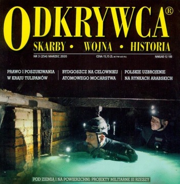 ODKRYWCA 3/2020 RIESE GŁUSZYCA KSIĄŻ MIŁOSZÓW SCHR