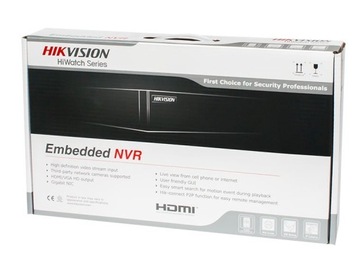 IP-рекордер Hikvision HWN-4108MH на 8 IP-камер + PoE-переключатель