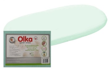 Prześcieradło do wózka JERSEY 35x75 mięta OLKA