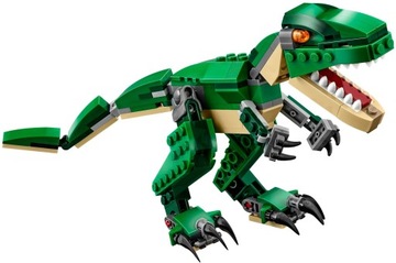 LEGO CREATOR 31058 Модель динозавров Тираннозавр T-REX 3в1 + ПОДАРОЧНАЯ СУМКА