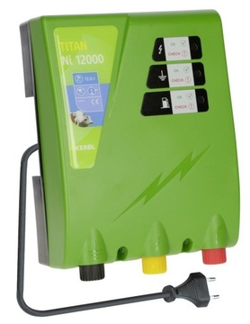 PASTUCH ELEKTRYZATOR KERBL TITAN Ni 12000 12 Juli