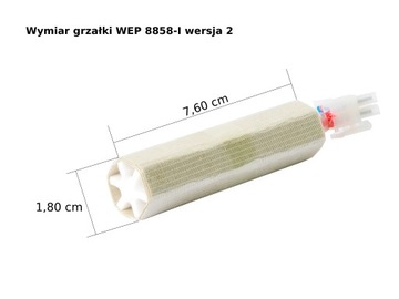Grzałka, element grzejny HotAir WEP 8858-I wersja 2