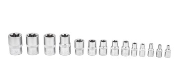 НАБОР ТОРЦЕВЫХ КЛЮЧЕЙ TORX E4-E24 ВНУТРЕННИЙ НАБОР ТОРЦОВЫХ КЛЮЧЕЙ TORKS, 14 шт.
