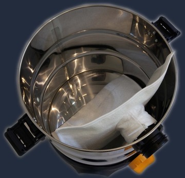 многоразовый мешок для промышленного пылесоса, 20л, на молнии